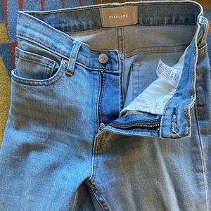 Everlane skinny ankle crop jeans